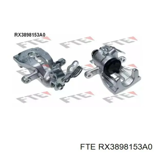 RX3898153A0 FTE суппорт тормозной задний левый