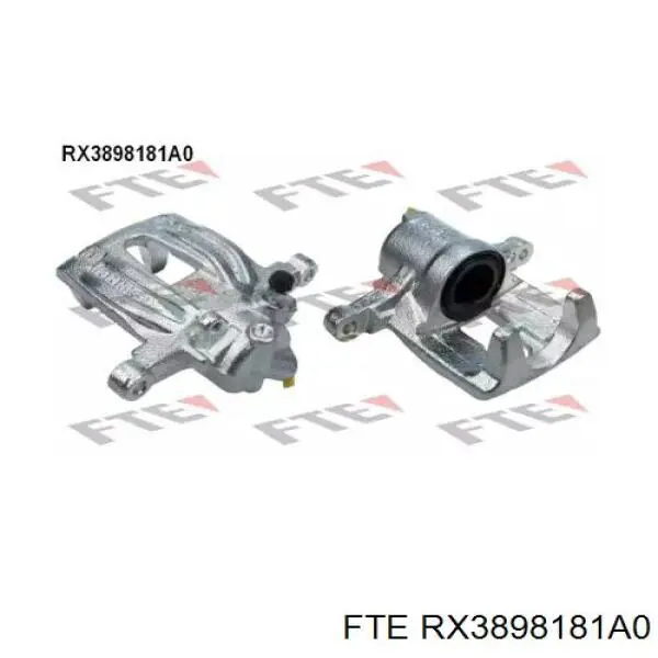 RX3898181A0 FTE суппорт тормозной задний левый