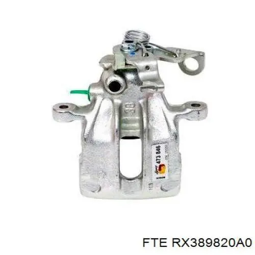 Задний левый суппорт FTE RX389820A0 цена, от 62.05 USD