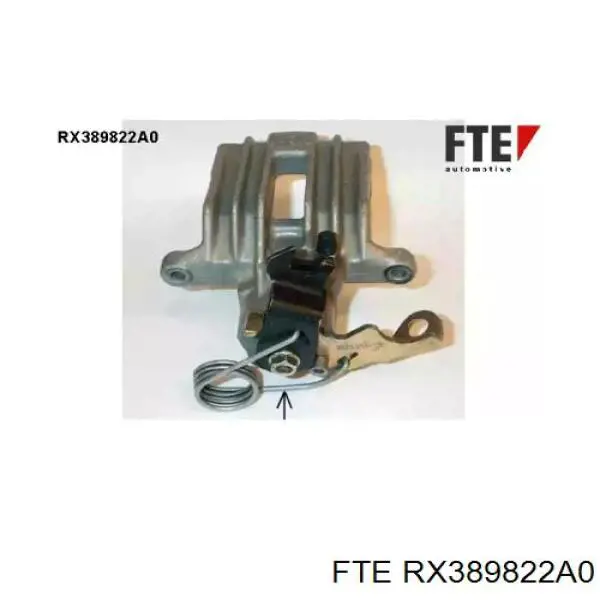 Купить RX389822A0 FTE Суппорт задний левый