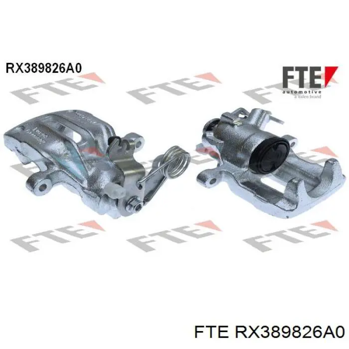 Суппорт тормозной задний левый RX389826A0 FTE