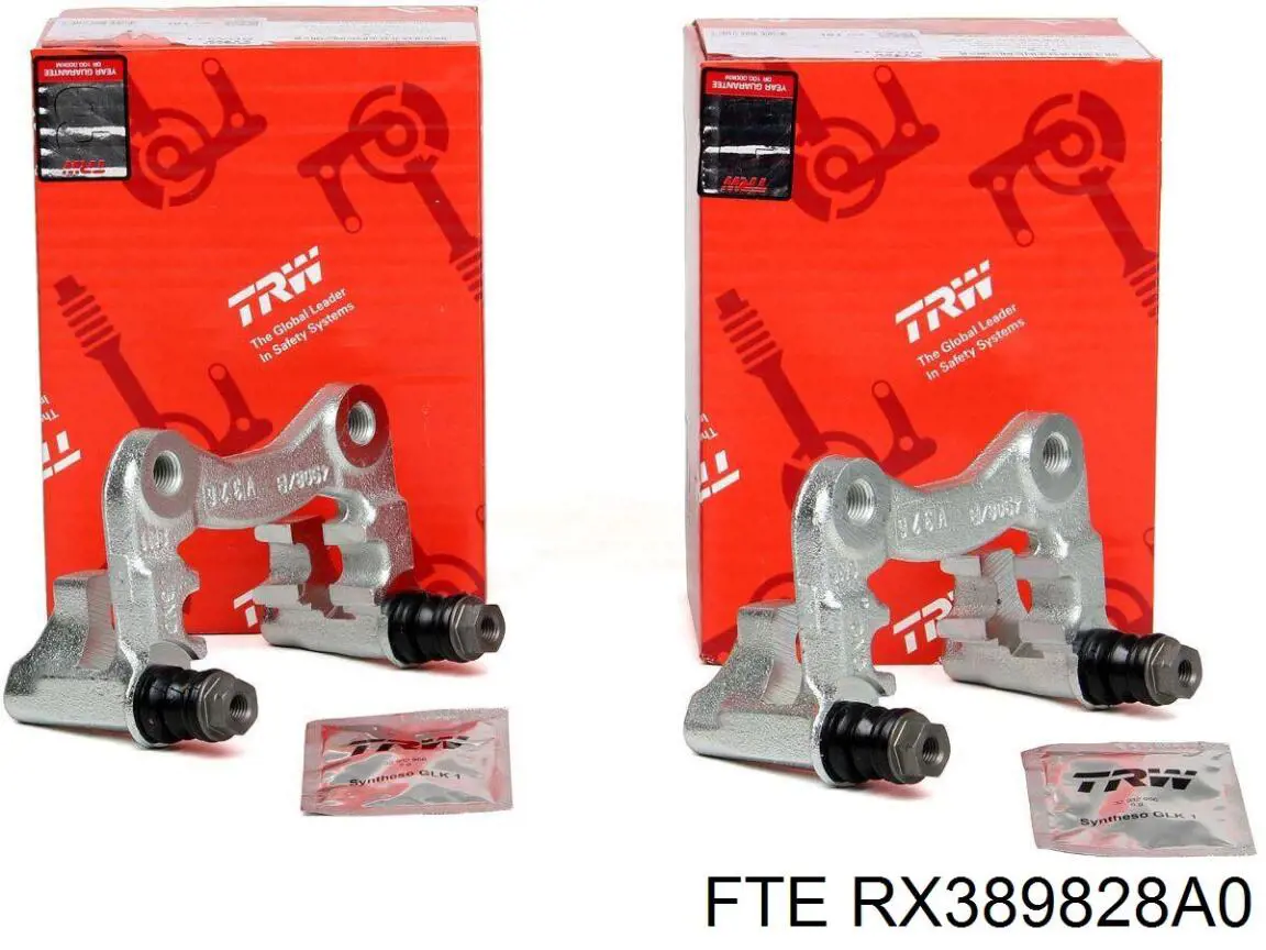 Суппорт тормозной левый задний FTE RX389828A0