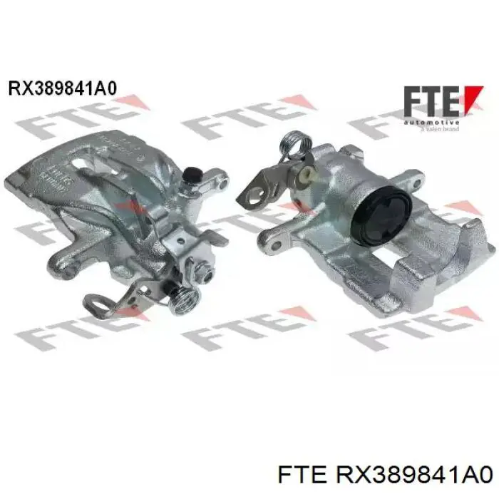 RX389841A0 FTE суппорт тормозной задний левый