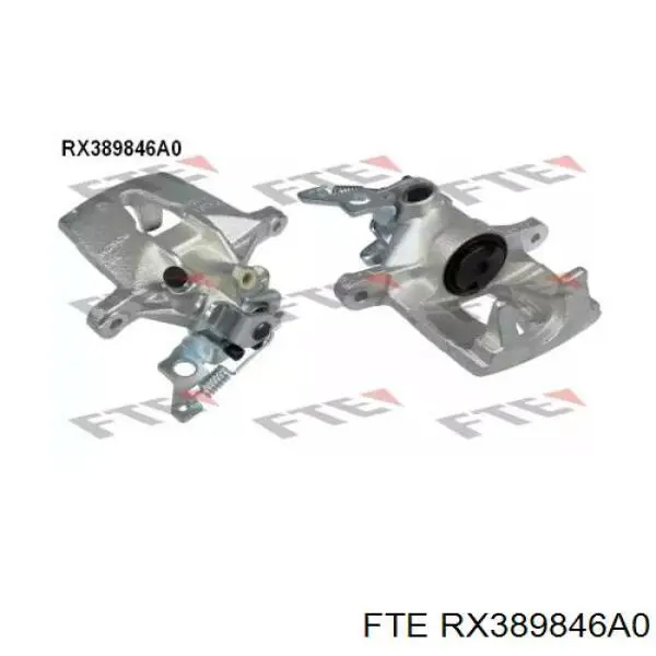 RX389846A0 FTE суппорт тормозной задний правый