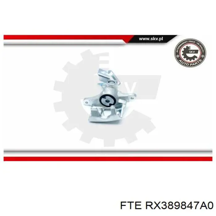 Суппорт задний левый RX389847A0 FTE