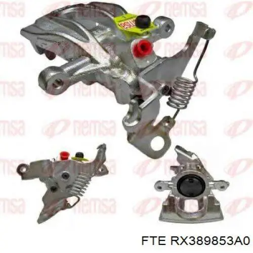 Купить 4S712553AA Ford Суппорт задний левый