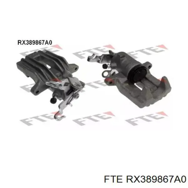 Купить RX389867A0 FTE Суппорт задний левый