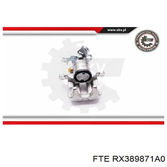 RX389871A0 FTE Тормозной суппорт задний левый