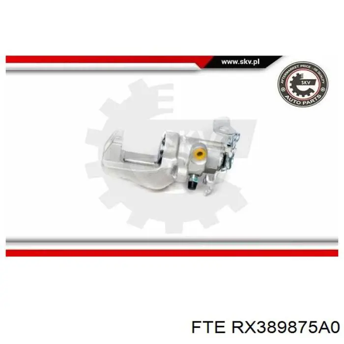 Купить RX389875A0 FTE Суппорт задний левый