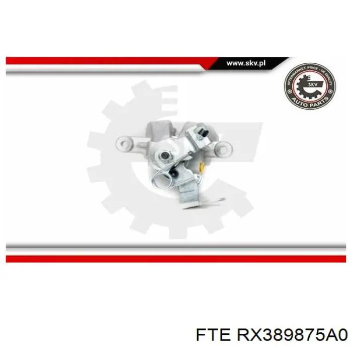 Суппорт задний левый RX389875A0 FTE
