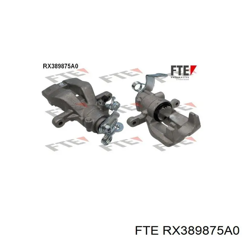 Задний левый суппорт FTE RX389875A0 цена, от 46.75 USD