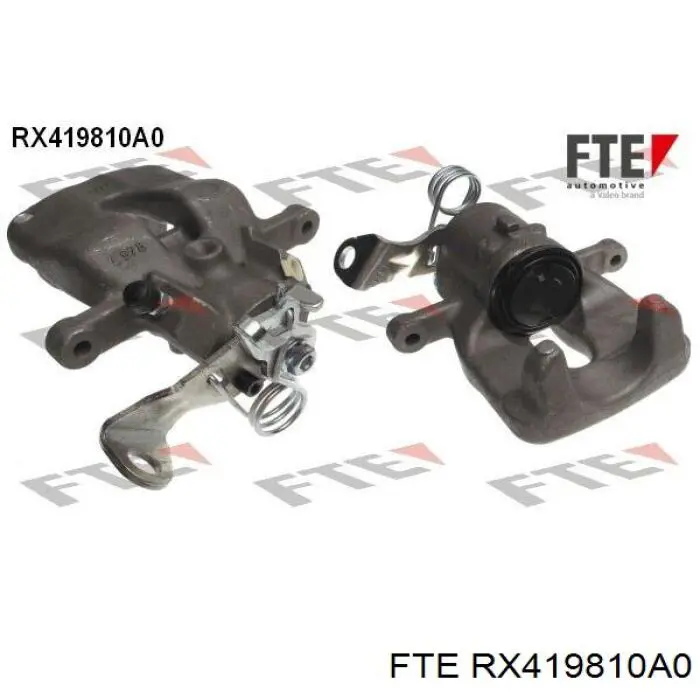 RX419810A0 FTE суппорт тормозной задний правый