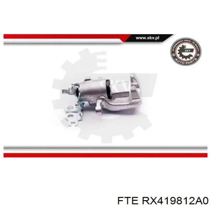 Суппорт задний правый RX419812A0 FTE