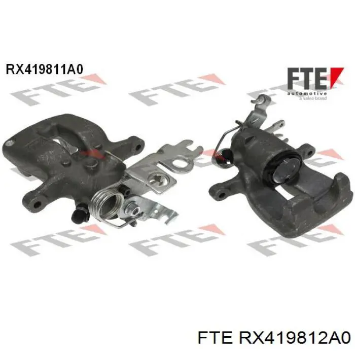 Тормозной суппорт правый задний FTE RX419812A0 цена, от 63.48 USD