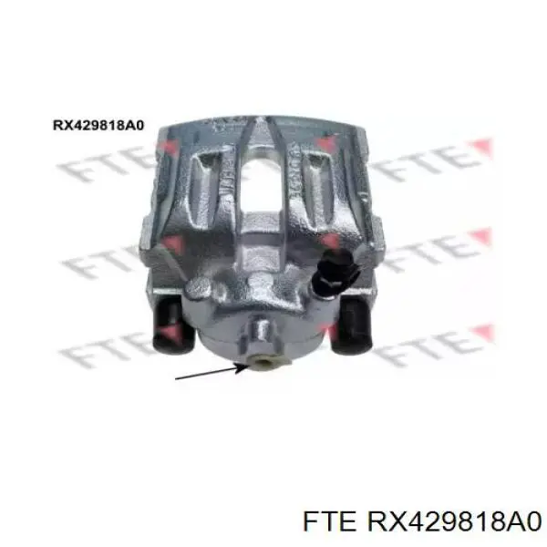 RX429818A0 FTE суппорт тормозной задний правый