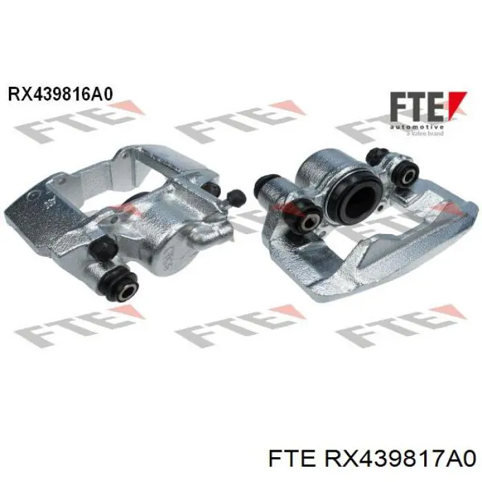 Суппорт тормозной задний правый RX439817A0 FTE