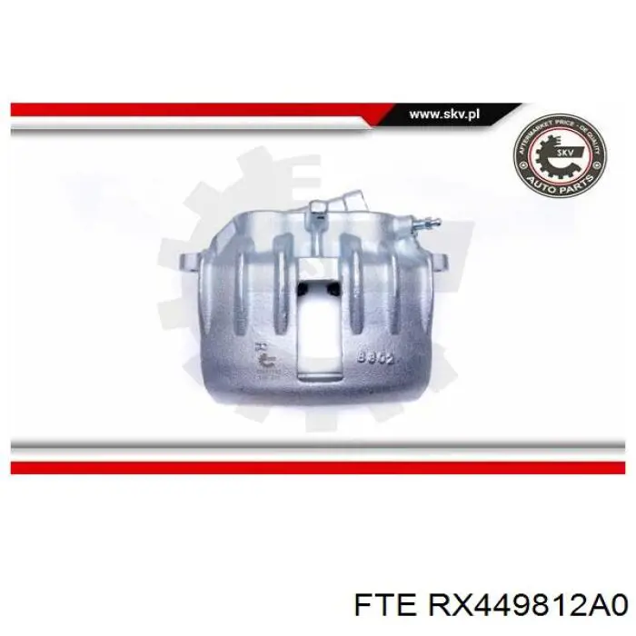 Тормозной суппорт FTE RX449812A0 цена, от 52.84 USD