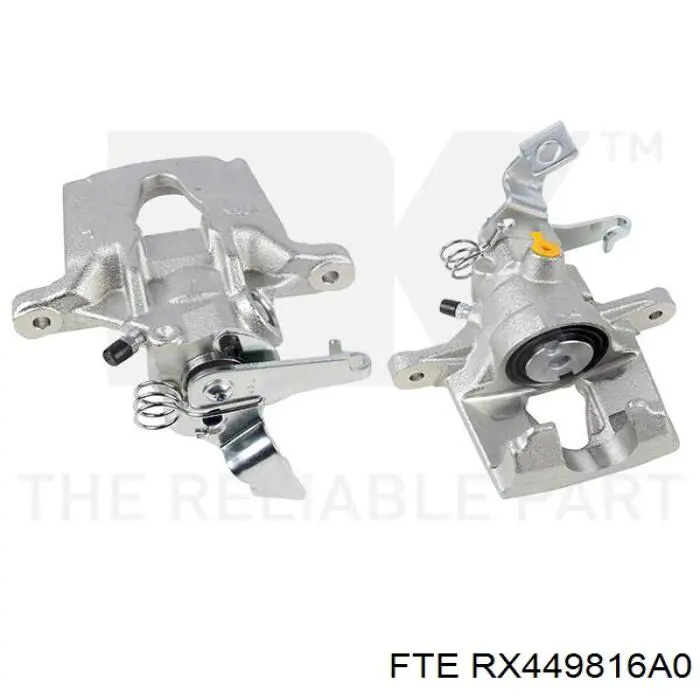 Тормозной суппорт правый задний FTE RX449816A0 цена, от 61.36 USD