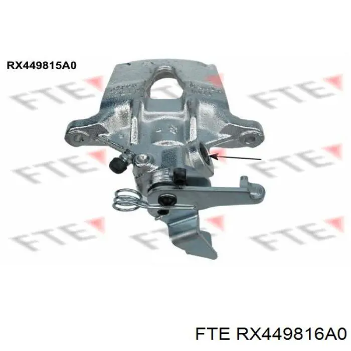 Купить RX449816A0 FTE Суппорт задний правый