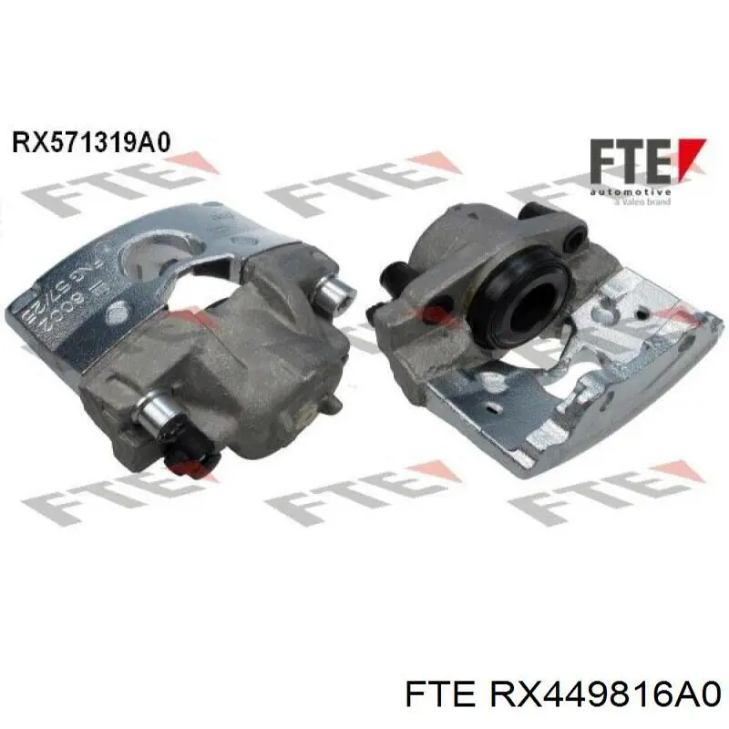 Суппорт задний правый RX449816A0 FTE
