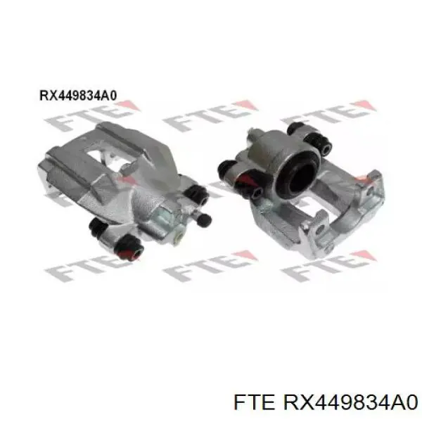 Суппорт тормозной задний правый RX449834A0 FTE