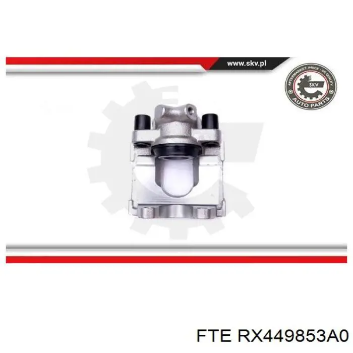 Задний левый суппорт FTE RX449853A0 цена, от 42.26 USD
