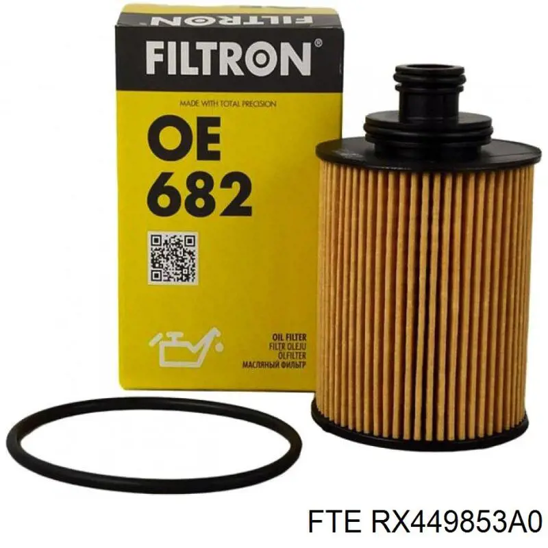 Суппорт тормозной левый задний FTE RX449853A0