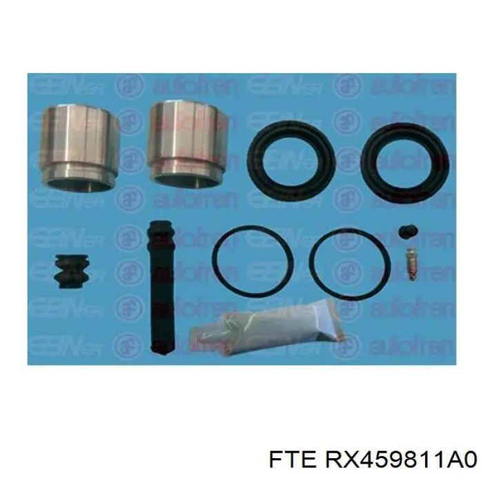 RX459811A0 FTE Суппорт тормозной, передний, левый