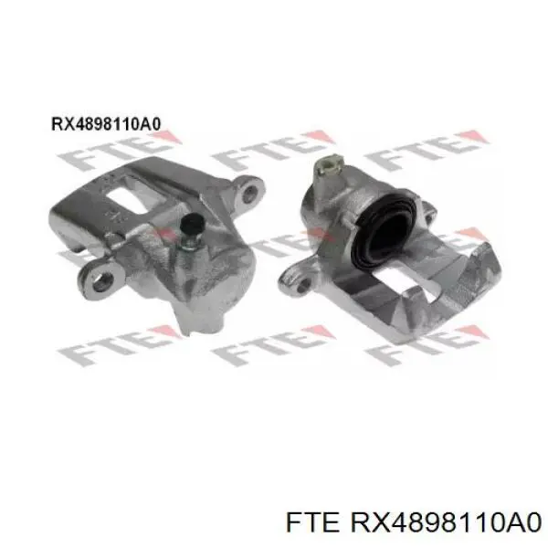 Суппорт тормозной задний правый RX4898110A0 FTE