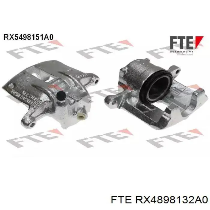 Тормозной суппорт FTE RX4898132A0 цена, от 60.56 USD