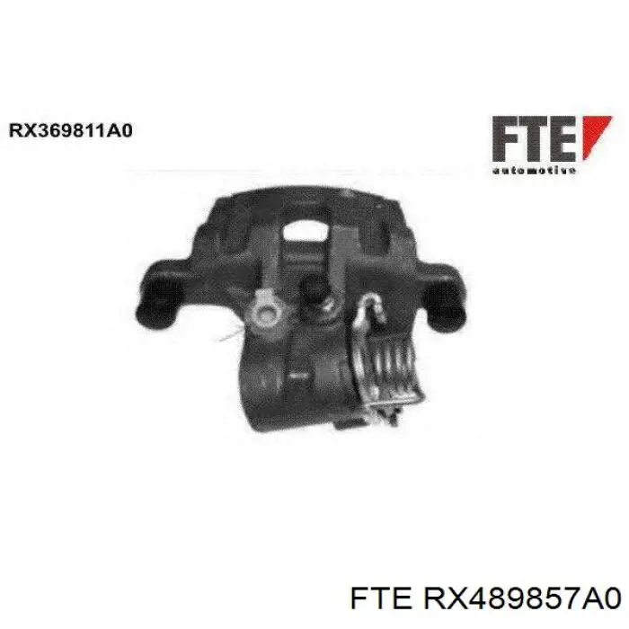 Суппорт тормозной передний левый FTE RX489857A0
