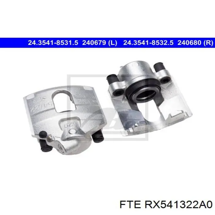 Супорт тормзной FTE RX541322A0 цена, от 23.96 USD