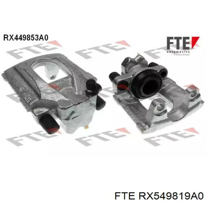 Суппорт тормозной передний правый 9291698 FTE