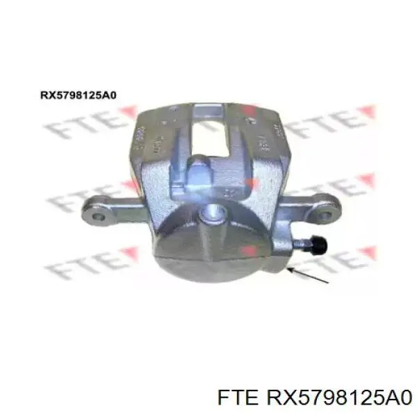 RX5798125A0 FTE суппорт тормозной передний левый