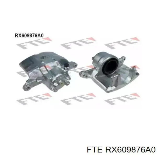 Суппорт тормозной передний правый RX609876A0 FTE