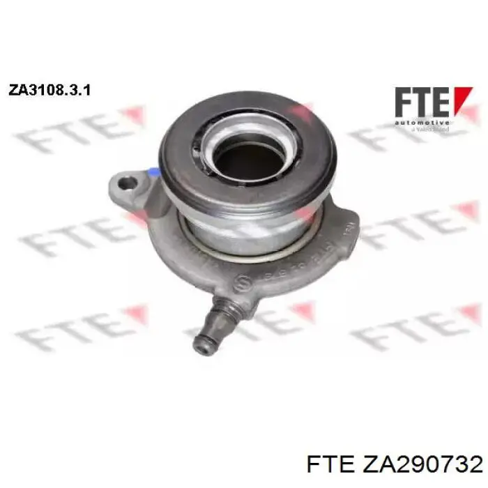 Цилиндр сцепления с выжимным подшипником FTE ZA290732