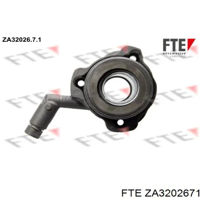 ZA3202671 FTE рабочий цилиндр сцепления в сборе с выжимным подшипником