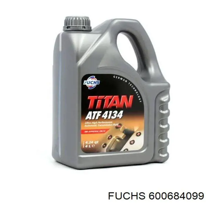  Масло трансмиссионное Fuchs TITAN ATF 4134 4 л (600684099)