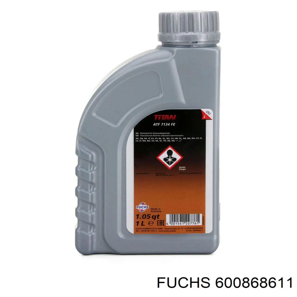 Трансмиссионное масло 600868611 Fuchs