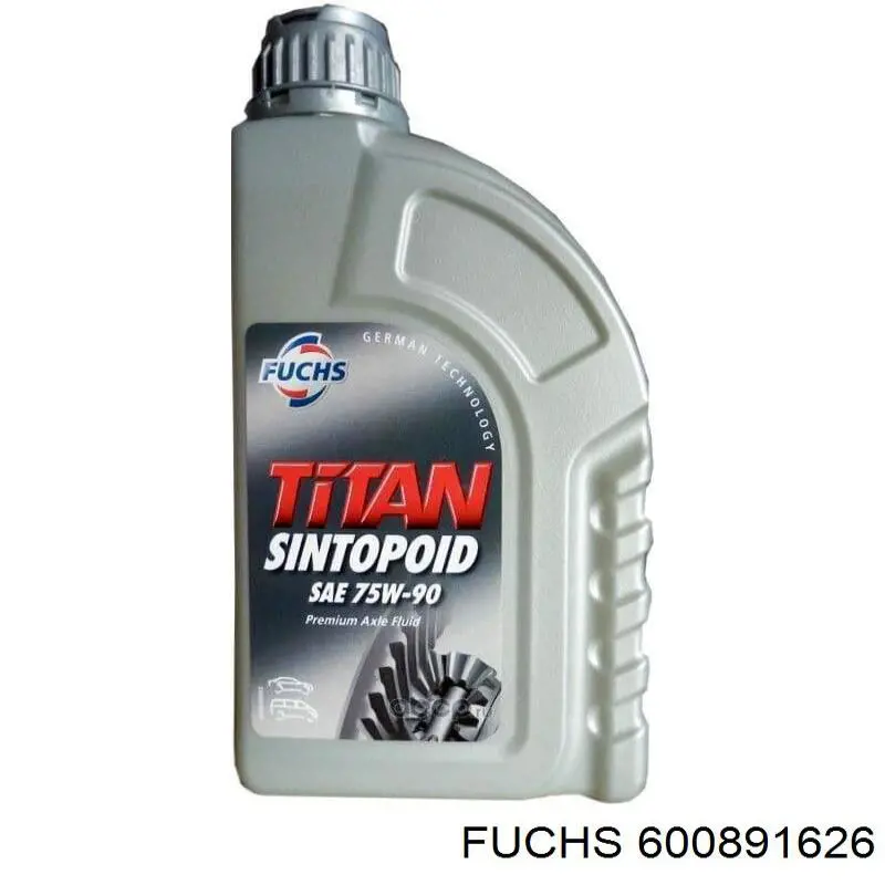  Масло трансмиссионное Fuchs TITAN SINTOPOID 75W-90 GL-5 1 л (600891626)
