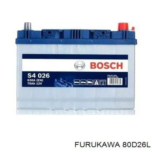 Аккумулятор Furukawa FB SUPER NOVA 68 А/ч 80D26L