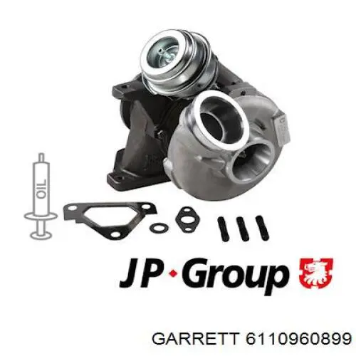 Турбонагнетатель Garrett 6110960899 цена, от 260.04 USD