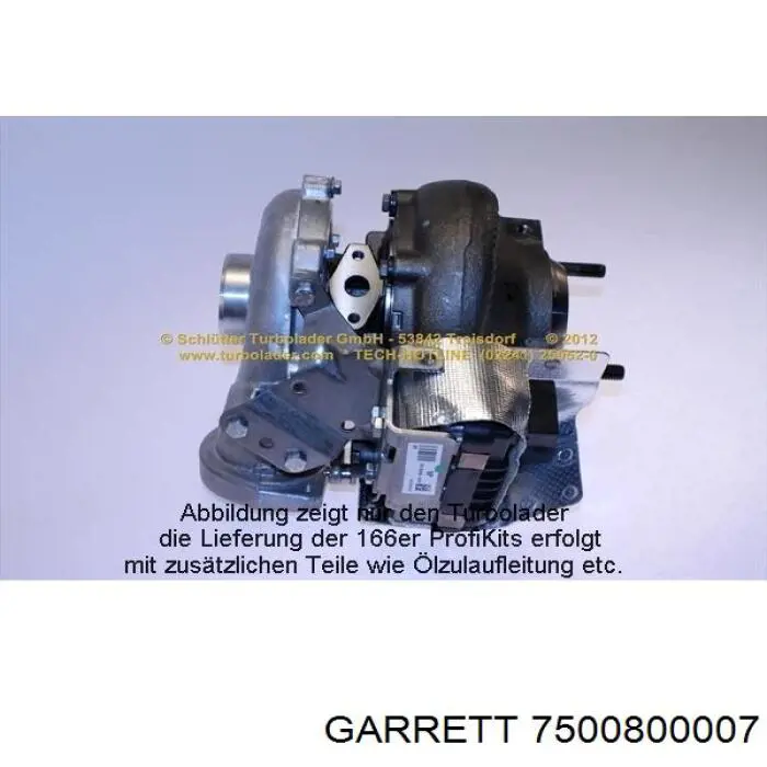 7500805019S Garrett турбина