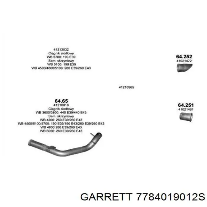 Турбонагнетатель Garrett 7784019012S цена, от 1536.69 USD