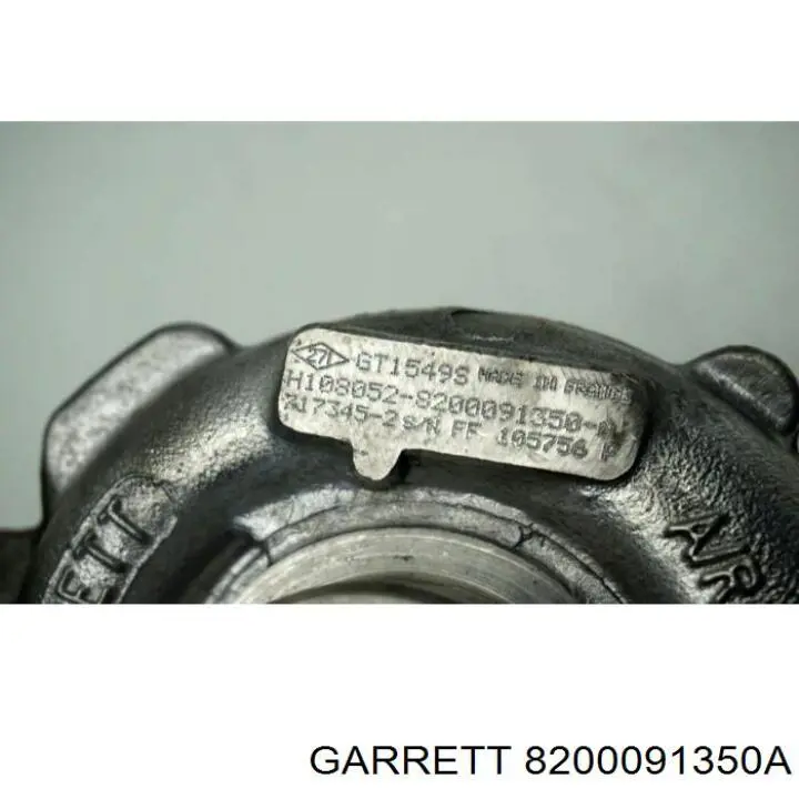 Турбонагнетатель Garrett 8200091350A цена, от 248.59 USD