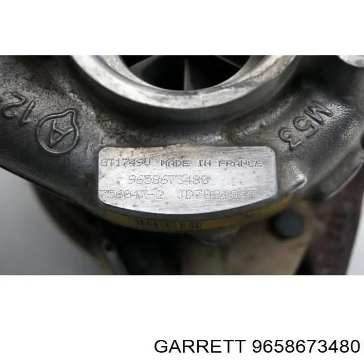 9658673480 Garrett Турбонаддув