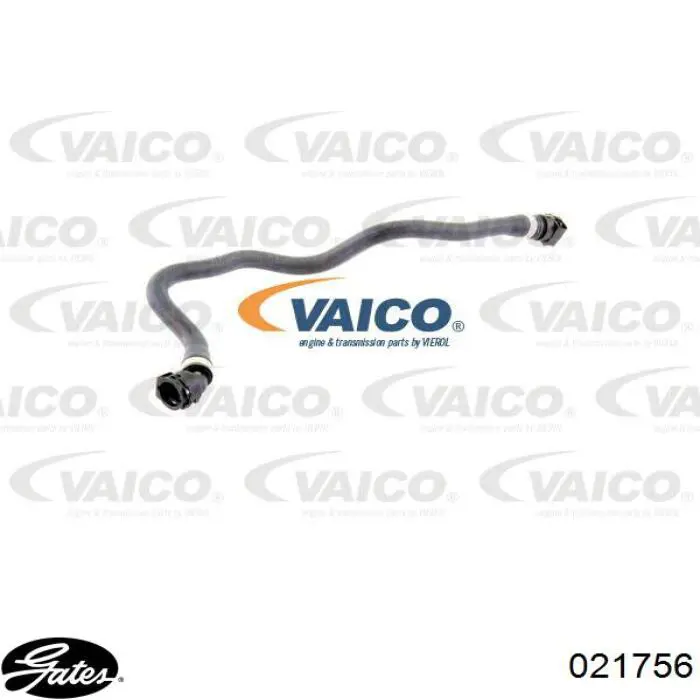 Купить 021756 Gates Шланг расширительного бачка нижний