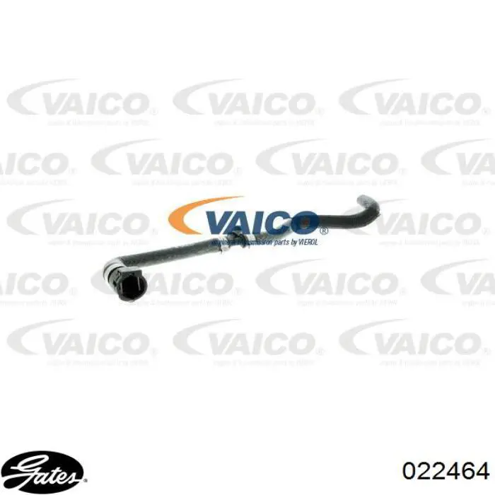 Шланг расширительного бачка верхний Gates 022464 цена, от 8.84 USD