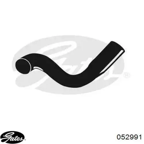 Патрубок радиатора 052991 Gates
