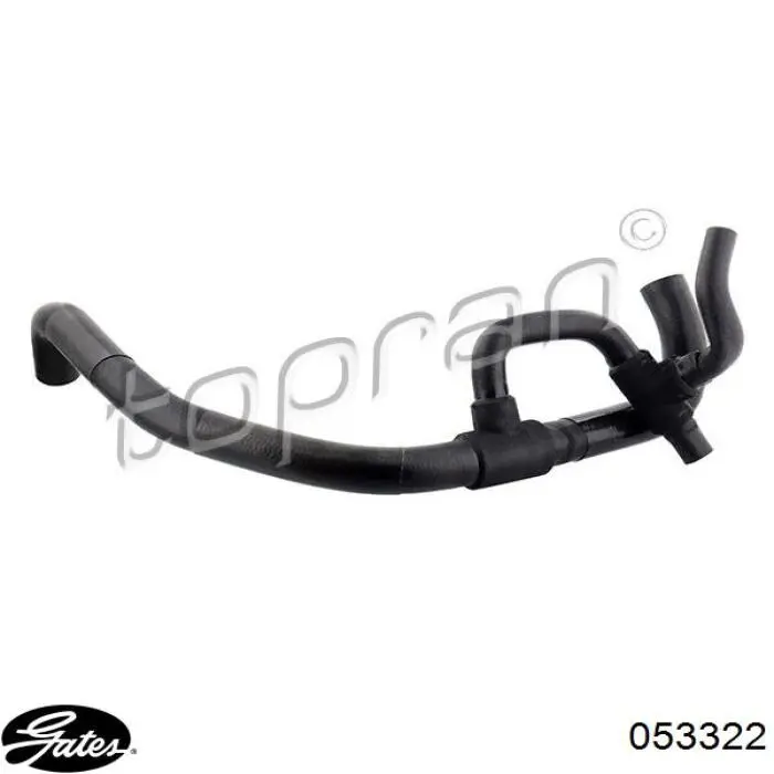 Шланг радиатора охлаждения Gates 053322 цена, от 25.89 USD